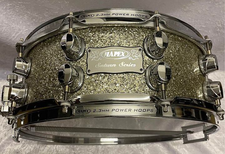 14"x5.5" Saturn Sterling Sparkle. Photo - Peter Lorenz