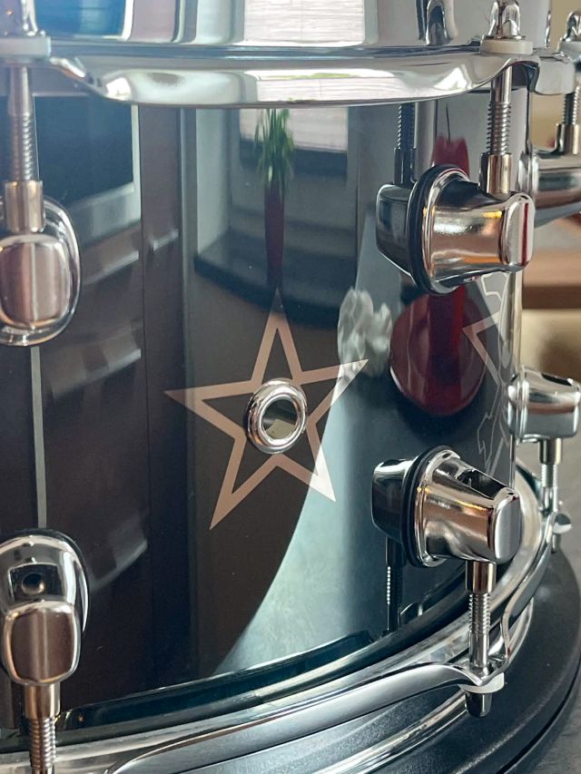14 x 6.5 "Vom Ritchie" Signature Snare. Photo: Martin Seer