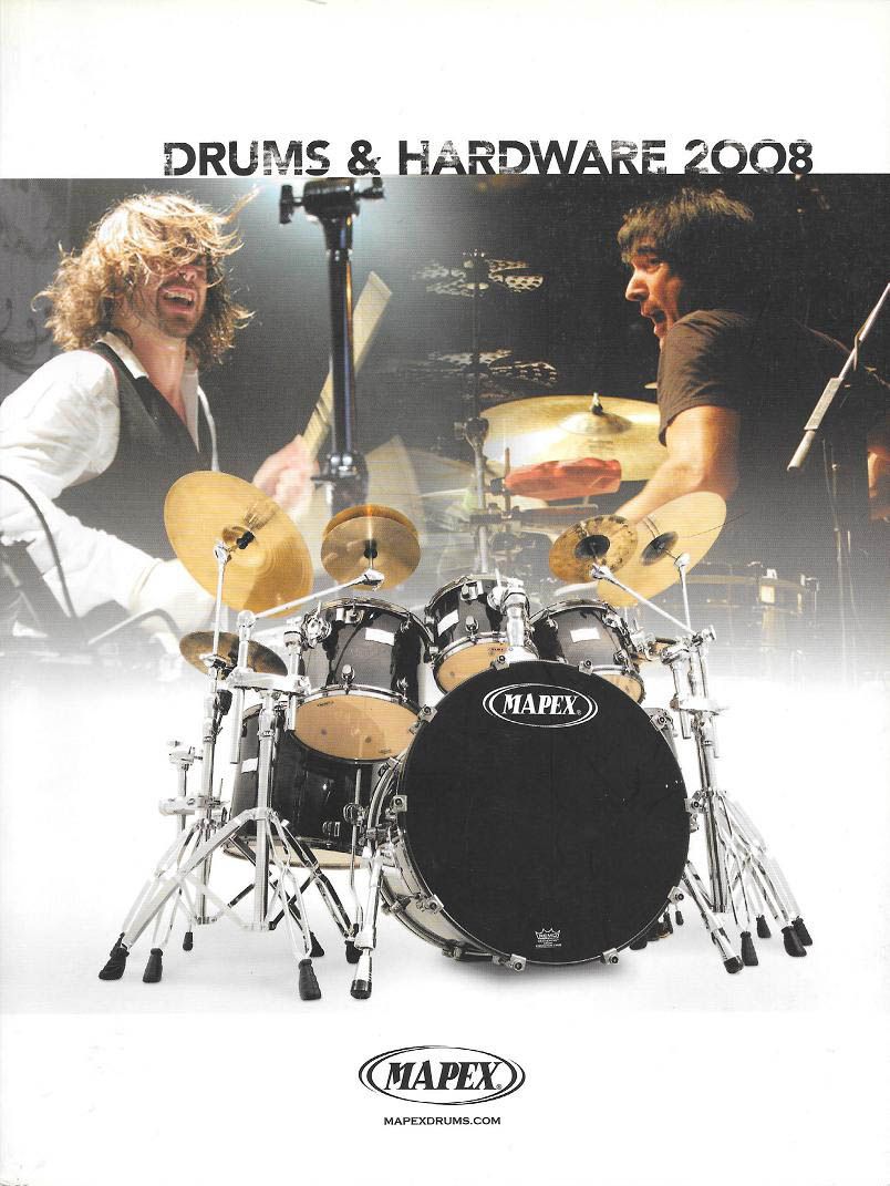 2008 Mapex Drums and Hardware Catalogue