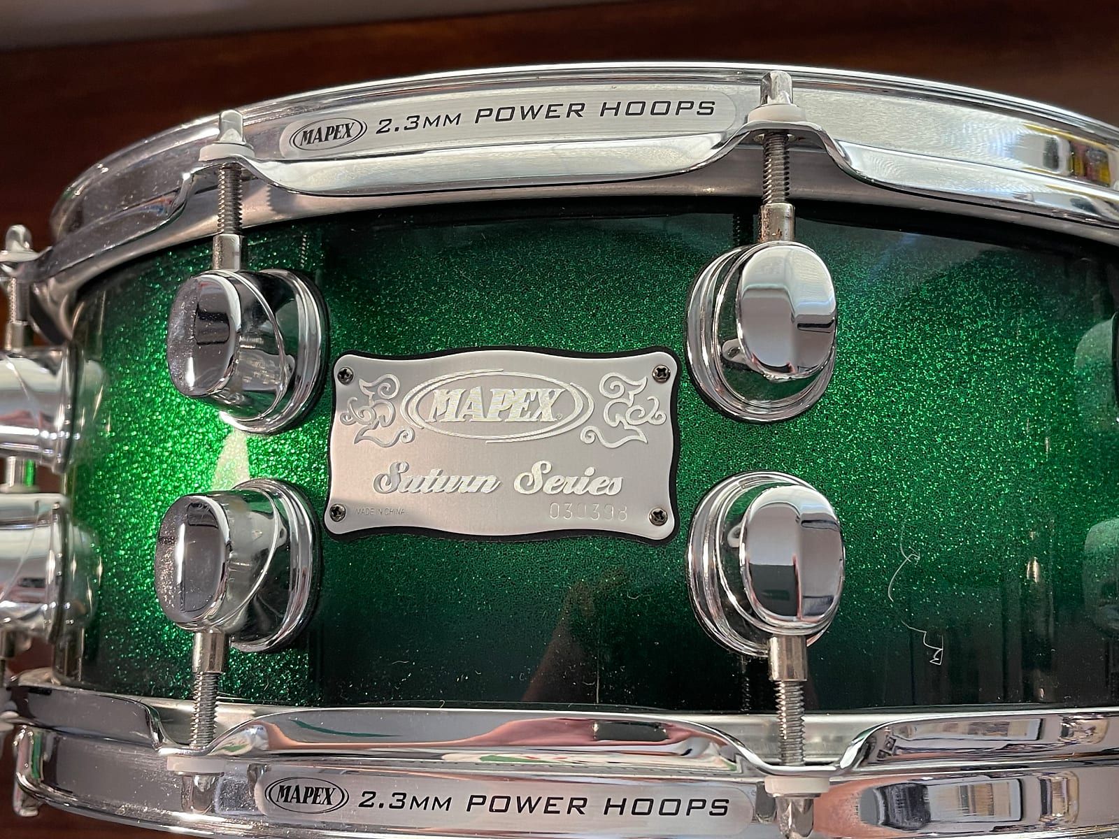 14"x5.5" Saturn Green Apple Burst. Photo - Zack Cruz