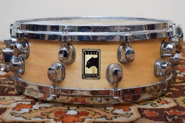 14 x 5 Bob Henrit Natural Wood Black Panther