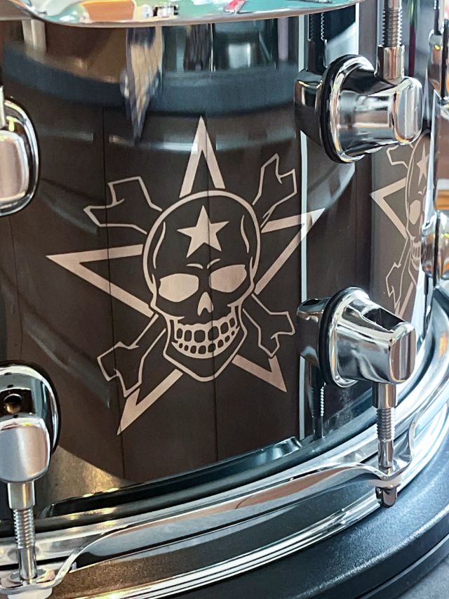 14 x 6.5 "Vom Ritchie" Signature Snare. Photo: Martin Seer