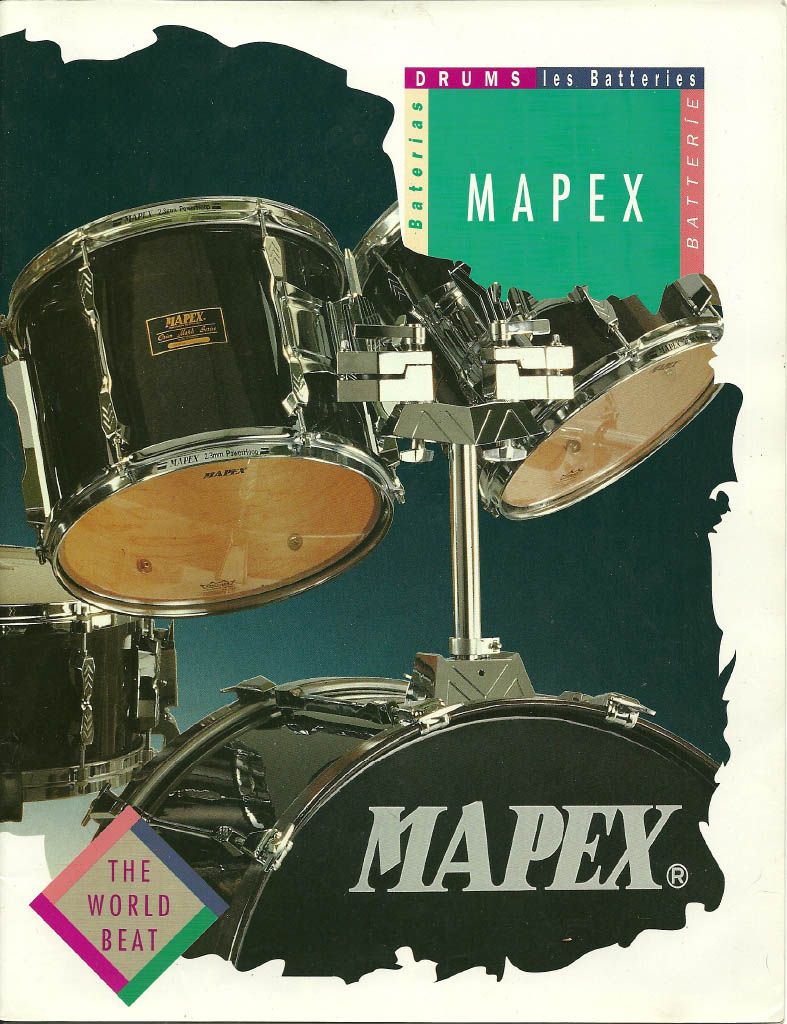 1992 Mapex European Catalogue