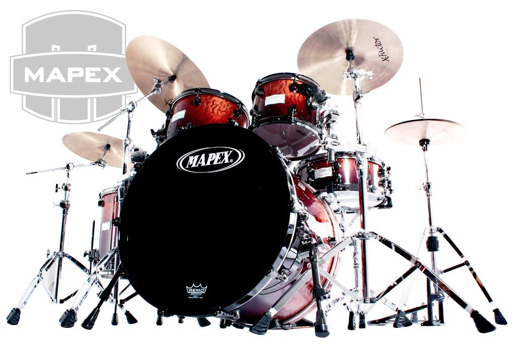 14"x5.5" Saturn SE Deep Sienna Fade. Photo - Mapex Japan