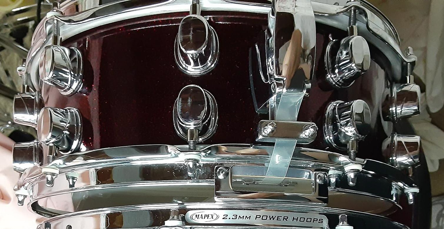 14"x5.5" Saturn Black Cherry Sparkle. Photo - Skip Wilde
