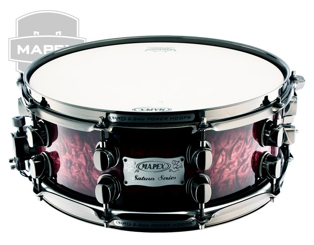 14"x5.5" Saturn SE Wine Burst. Photo - Mapex Japan