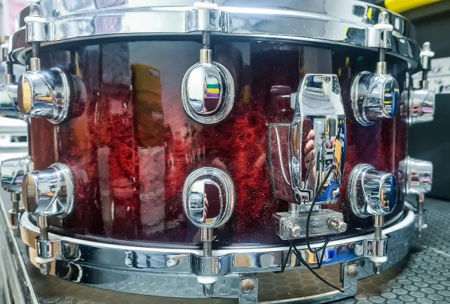 14 x 6.5 Thomann Dark Cherry Burl @ David O'Grady