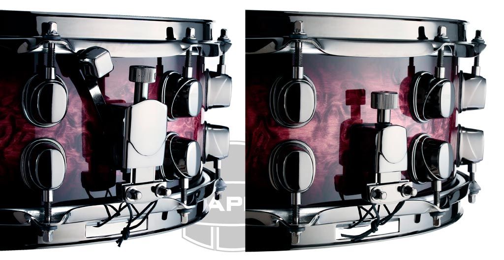 14"x5.5" Saturn SE Wine Burst. Photo - Mapex Japan