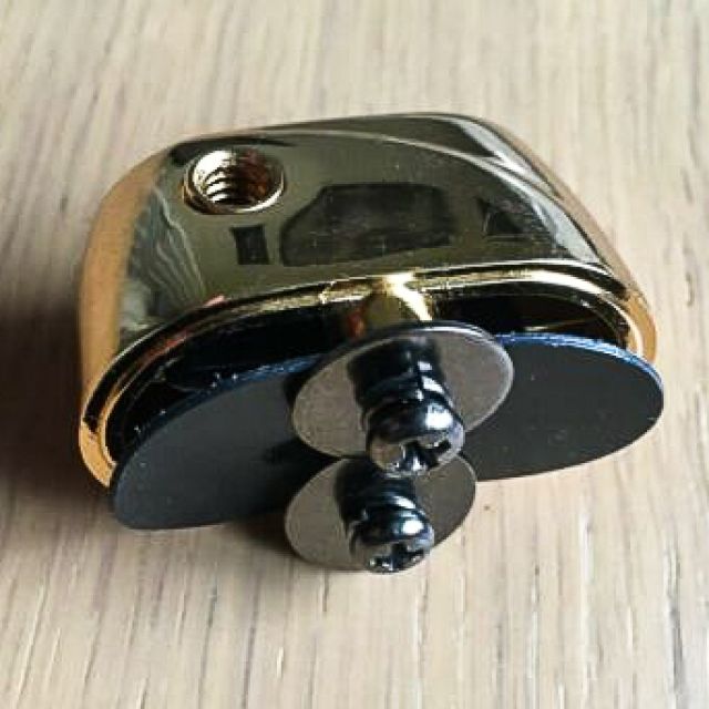 Double Sided Oval Piccolo Lugs - Offset. Photo - Rob from Drumnutz