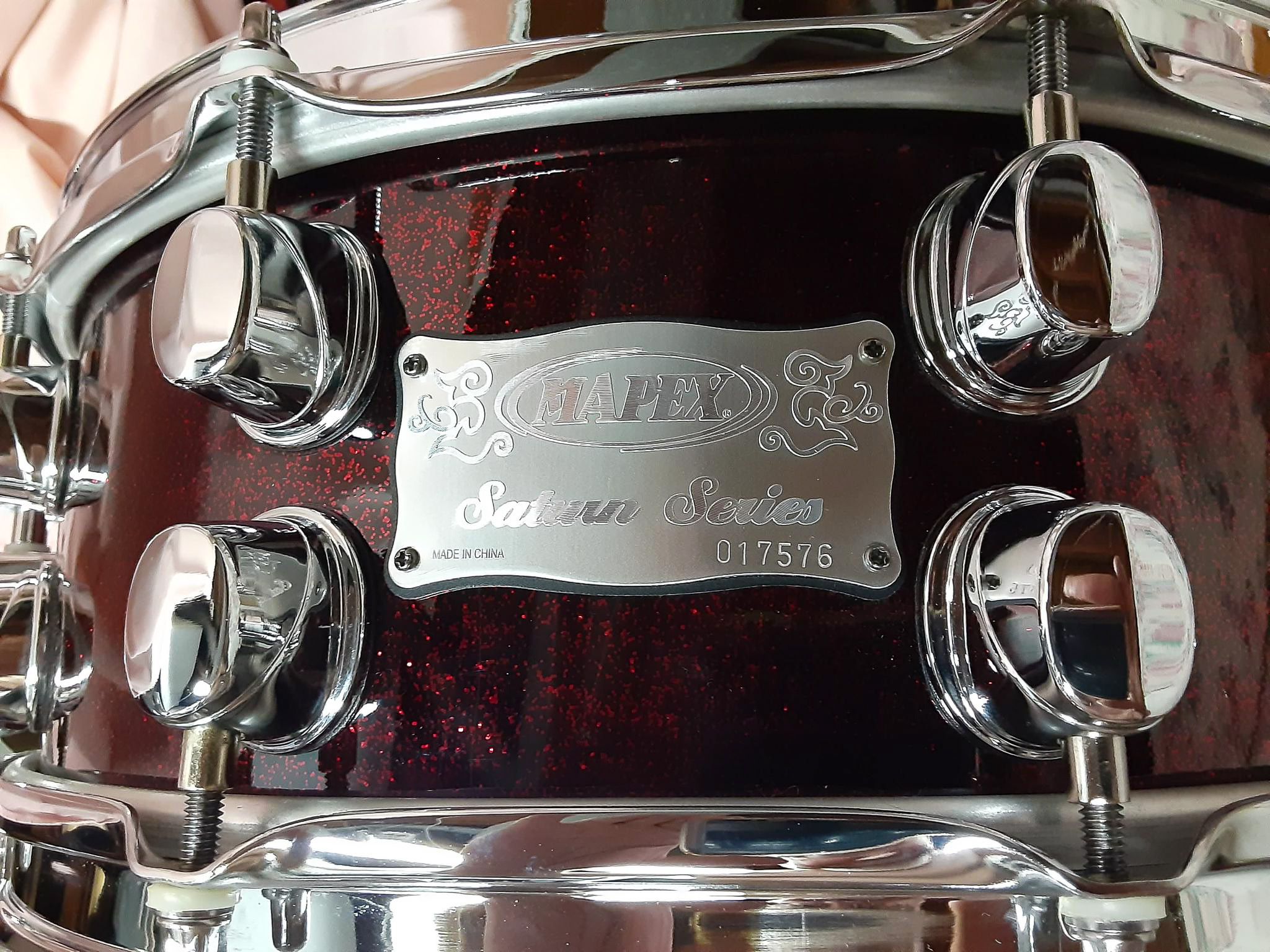 14 x 5.5 Saturn - Black Cherry Sparkle