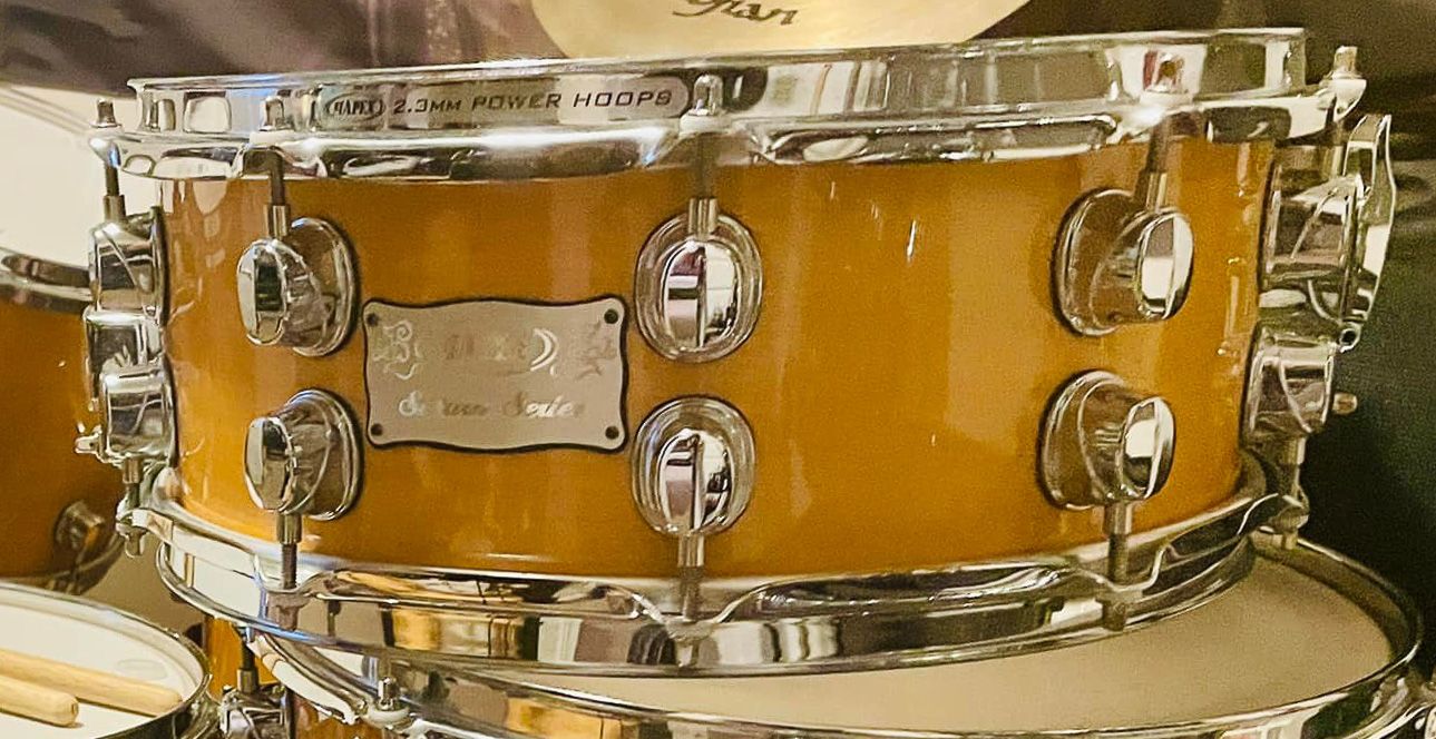 14"x5.5" Saturn Mango Burst. Photo - Dave Grigsby
