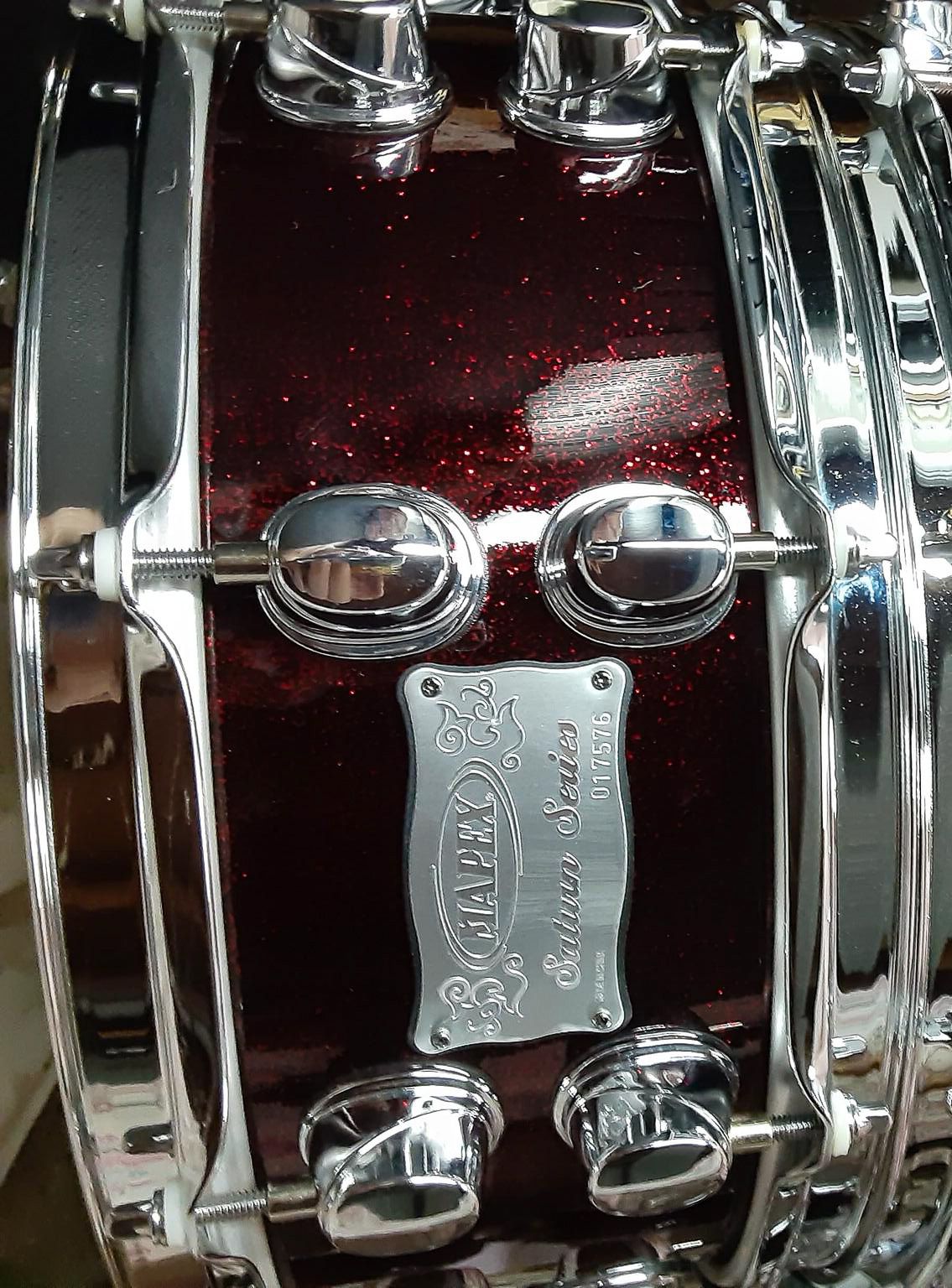 14"x5.5" Saturn Black Cherry Sparkle. Photo - Skip Wilde