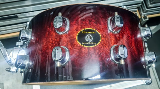 14 x 6.5 Thomann Dark Cherry Burl @ David O'Grady