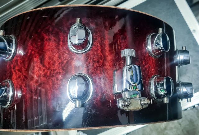 14 x 6.5 Thomann Dark Cherry Burl @ David O'Grady