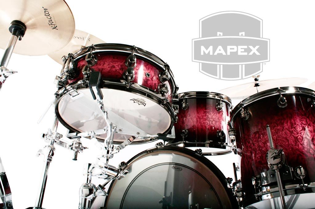 14"x5.5" Saturn SE Wine Burst. Photo - Mapex Japan