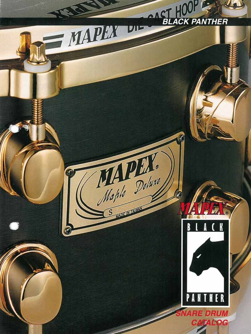 1997 Mapex Black Panther Catalogue
