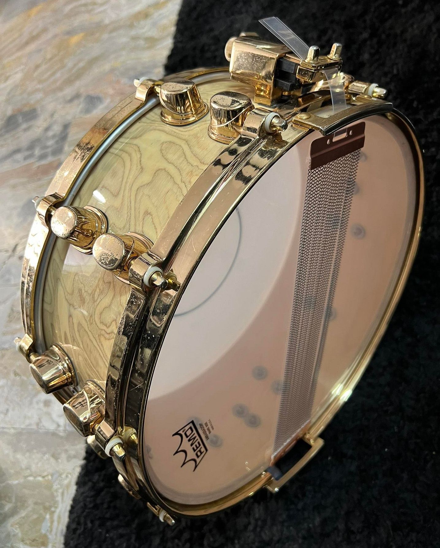 14"x5.5" Orion Antique Ivory Burlwood. Photo - Ilario Felicetti