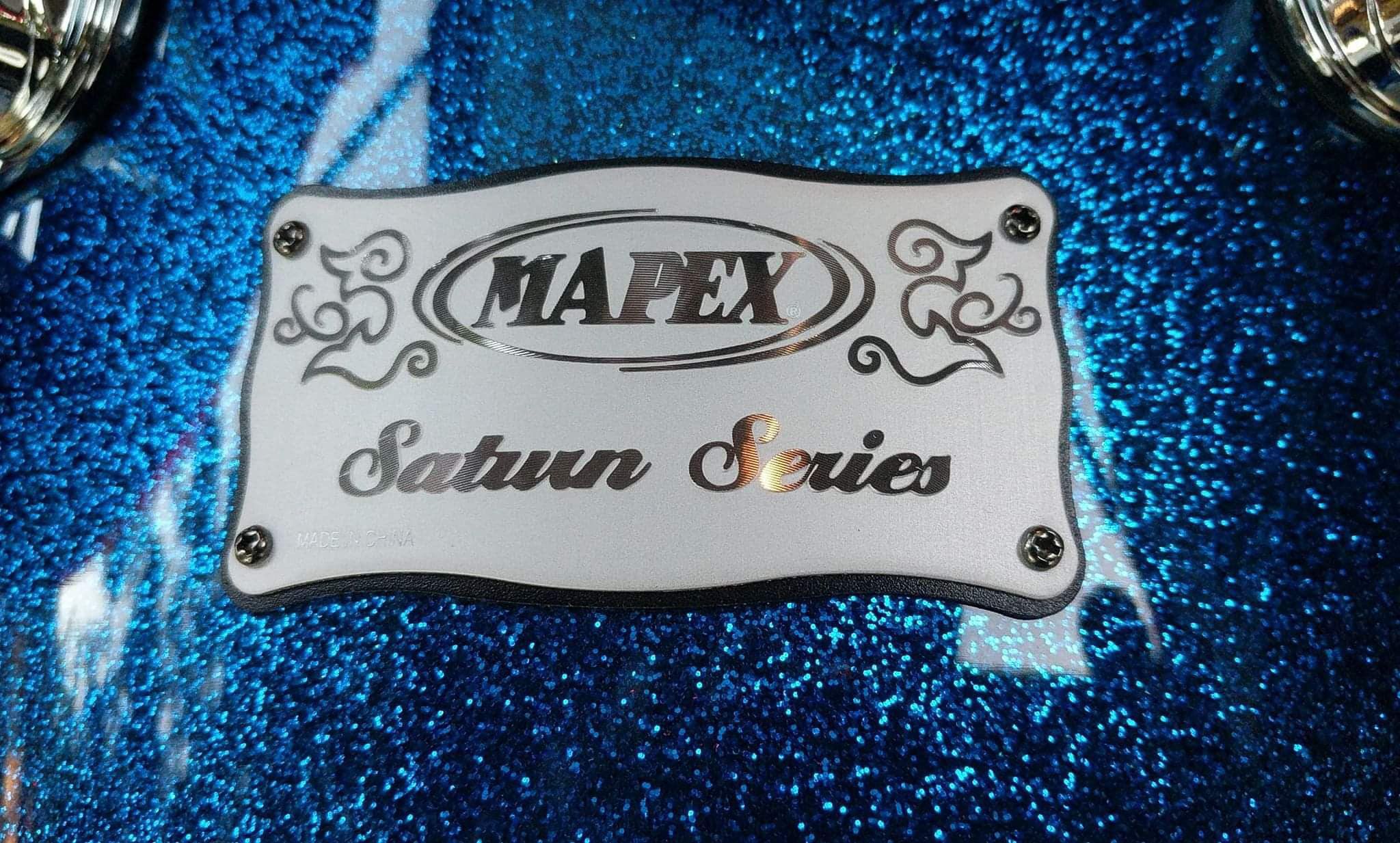 14"x5.5" Saturn Blue Galaxy Sparkle Burst. Photo - Dave Hawkins