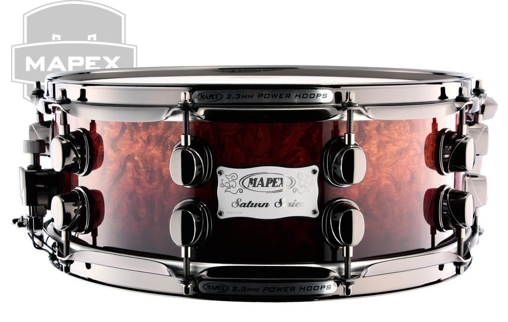 14"x5.5" Saturn SE Deep Sienna Fade. Photo - Mapex Japan