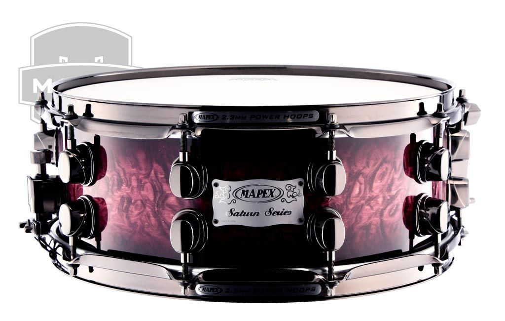 14"x5.5" Saturn SE Wine Burst. Photo - Mapex Japan