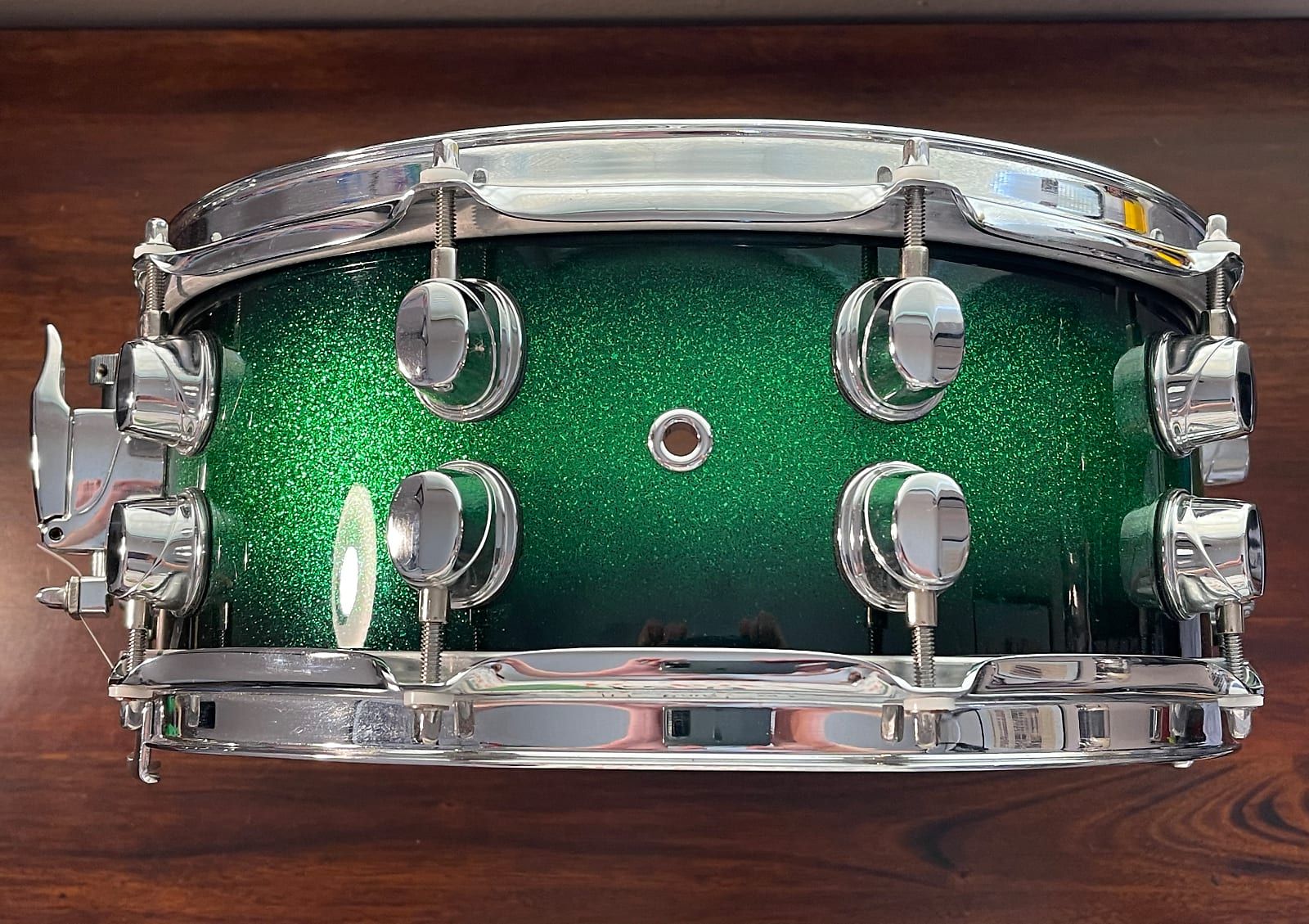 14"x5.5" Saturn Green Apple Burst. Photo - Zack Cruz