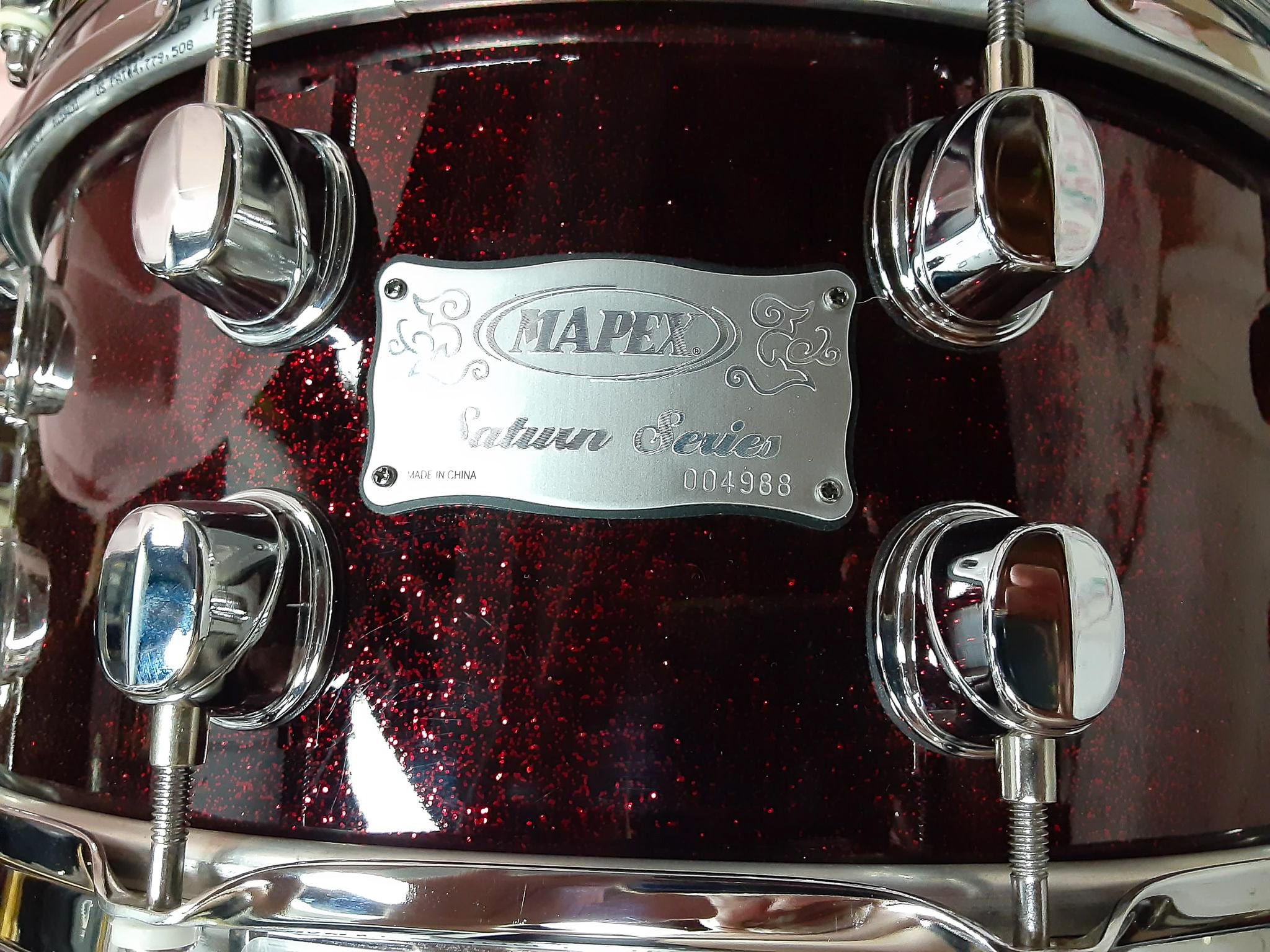 14"x6.5" Saturn Black Cherry Sparkle. Photo - Skip Wilde